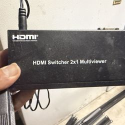 HDMI Switcher 2x1 Multi viewer