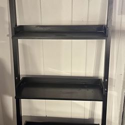 Black Ladder Shelf