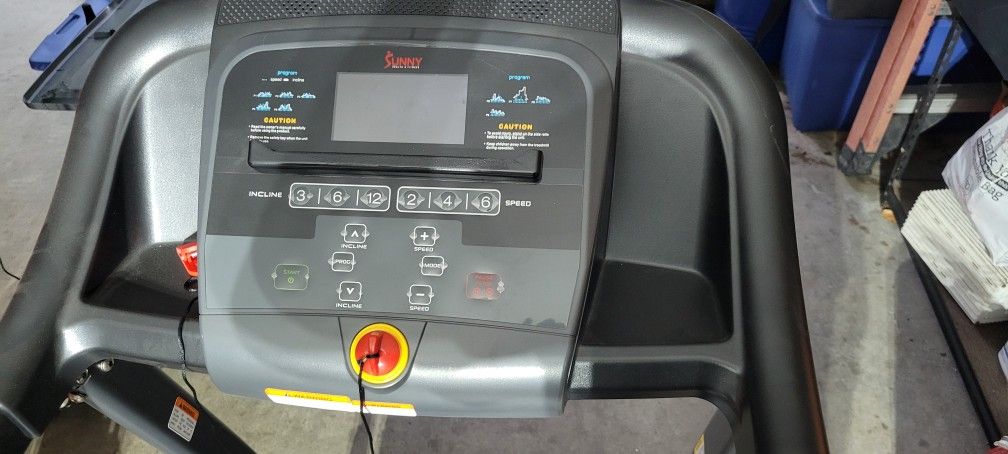 Treadmill Sunny Health And Fitness 