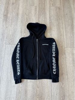 Chrome Hearts Scroll Logo Thermal Zip Up