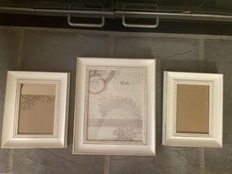 Belle Maison Weathered Wall Picture Frames Set of 3