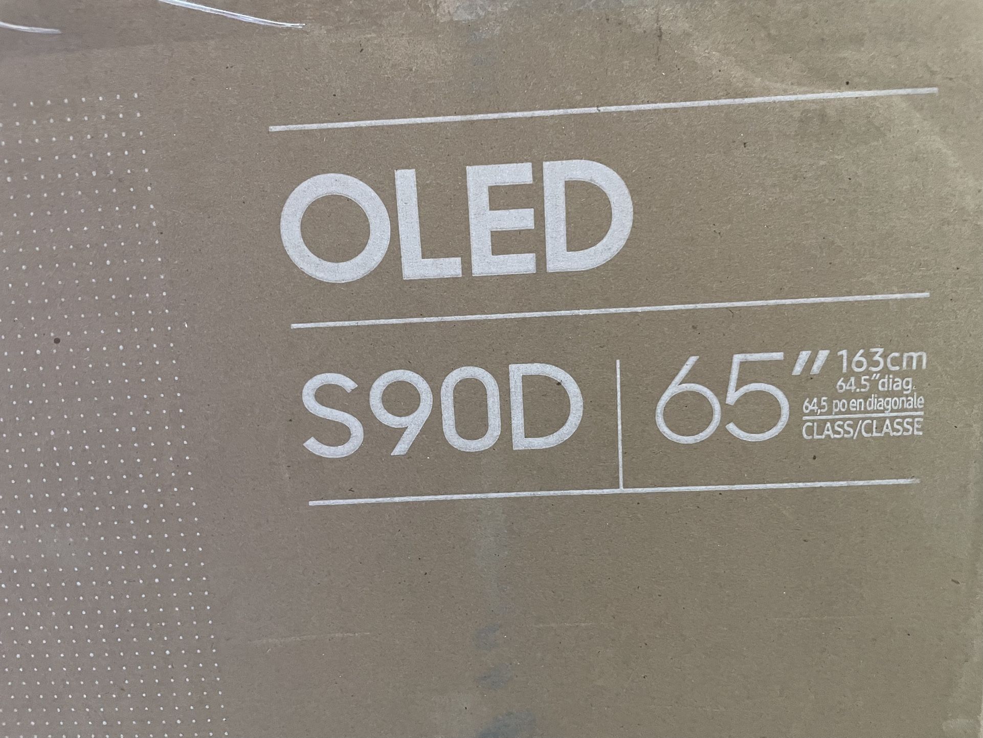 SAMSUNG 65-Inch Class OLED 4K S90D Series Quantum HDR, Dolby Atmos Object Tracking Sound Lite, Ultra Thin, Q-Symphony 3.0, Gaming Hub, Smart TV with A