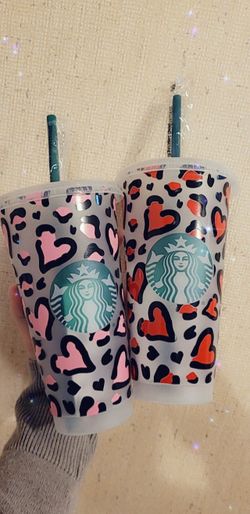 Valentines Starbucks Cups