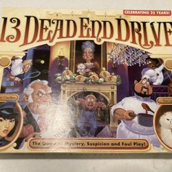 13 Dead End Drive Board Game - New!