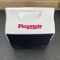 Personal Black Cooler & Red Water Jug Cooler
