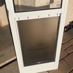 Dog Door Large Like New 