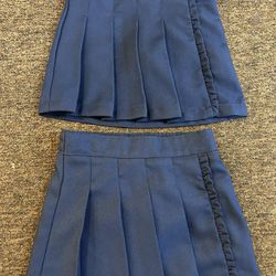Girls School Uniform Skirt Size 4