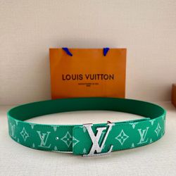 Louis Vuitton Green Belt New 