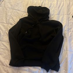 black hoodie