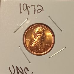 #255 Penny 1972 Coin 