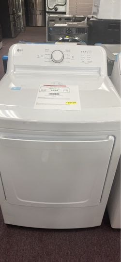 LG 7.3-cu ft Vented Electric Dryer (white ) - 1 year warranty