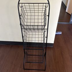 3 Tier Multiple Use Metal Basket 