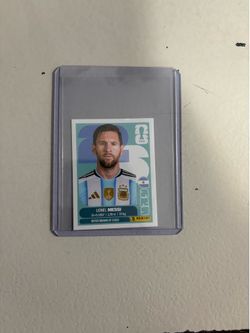 New Messi 2026 World Cup sticker