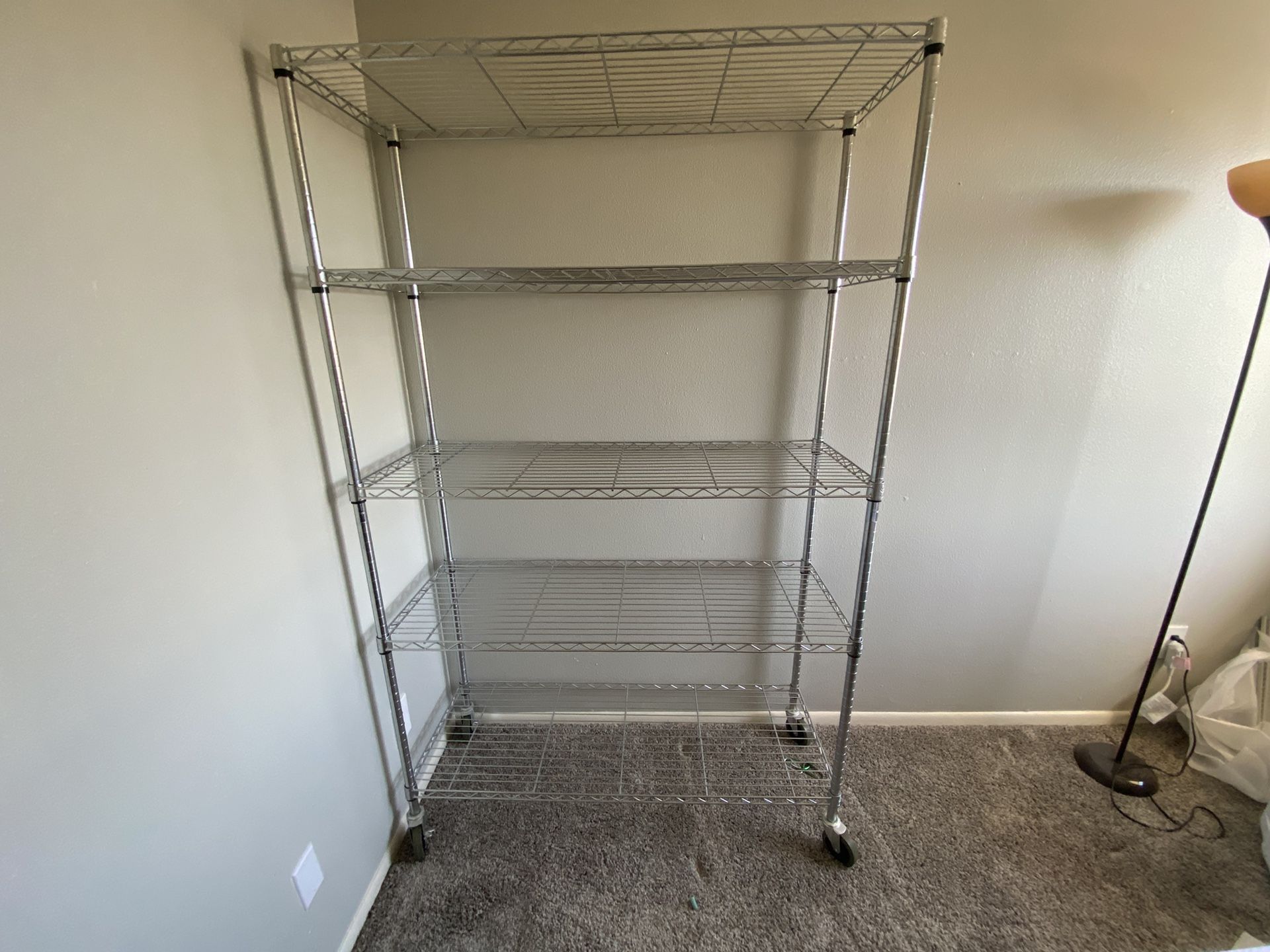 6ft Metal Storage Racks 5 Layers