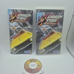 Crazy Taxi: Fare Wars (Sony PSP, 2007)  CIB