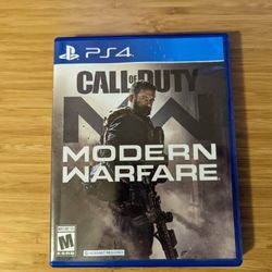 Modern Warfare PS4 
