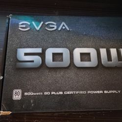 EVGA - 500W 80+ Power Supply