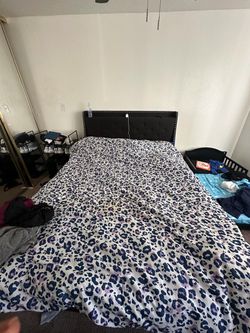 Mattress and headboard