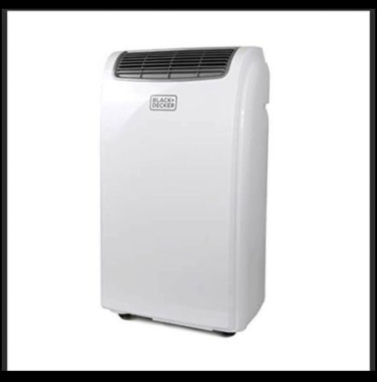 Black & Decker BPACT10WT Portable Air Conditioner 5,500 BTU DOE (10,000 BTU Ashtae), White