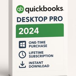 QuickBooks Desktop Pro 2024 – Lifetime License 