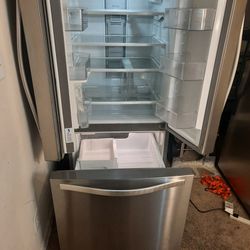 Stainless Steel Whirlpool Refrigerator 