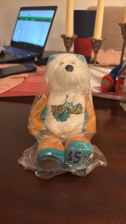 West Virginia Collectible Plush Bear