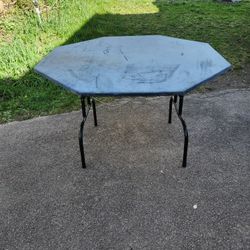 Vintage Poker Table 