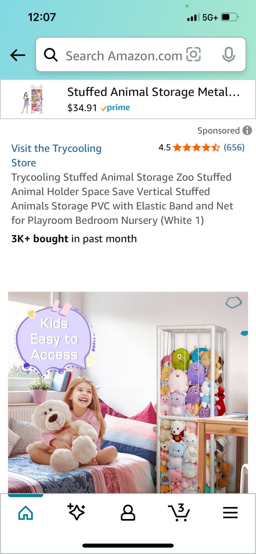 Stuffed Animal Storage Zoo