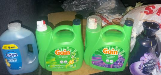 Laundry & Dish Soap Bundle – Gain, Dawn, Downy