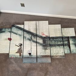 Banksy 6 Piece Print 