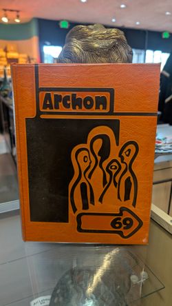 Vintage 1969 Archon Yearbook Amos Alonzo Stagg High School Stockton CA