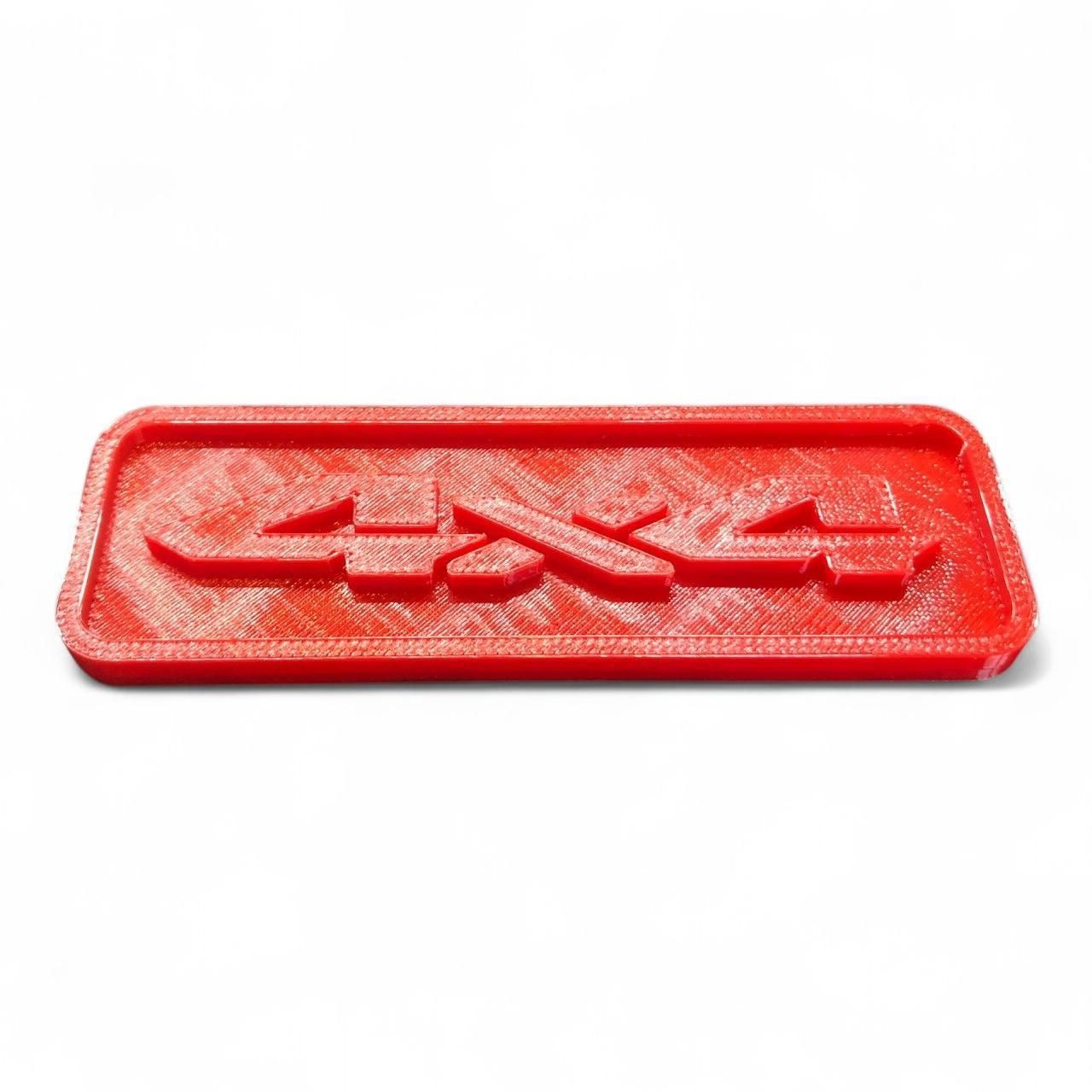 4X4 Car Emblem