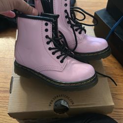 Dr. Martens Pink Toddler Size 8