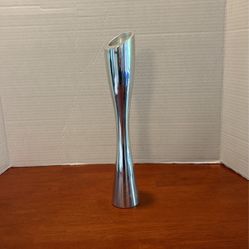 Nambe Studio  Bud Vase 11 1/4 Inches Silver 1994 Number 75 Signed Katrina  A27