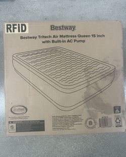 Air Mattress Queen 15" with Built-in Pump