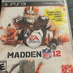 madden 12 ps3 game 