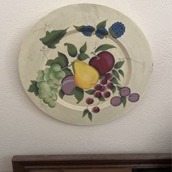 Home Interiors Fruit Plate