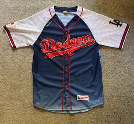 LA DODGERS - OFFICIAL 2023 JAPANESE HERITAGE NIGHT JERSEY - SIZE ADULT M - EXCELLENT CONDITION