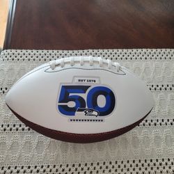 50th Edition Seahawks football