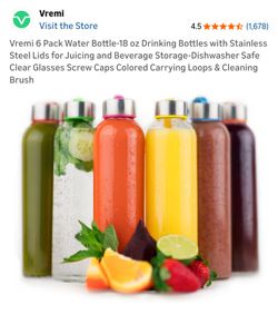 Hydration Nation Glass Bottles