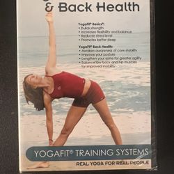 YogaFit's Basics & Back Health Training: Enhance Strength+Flexibility DVD NEW