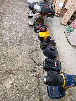 Drills and saw