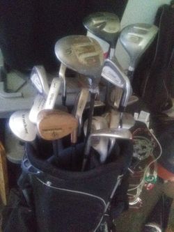 Golf Clubs w/ Bag