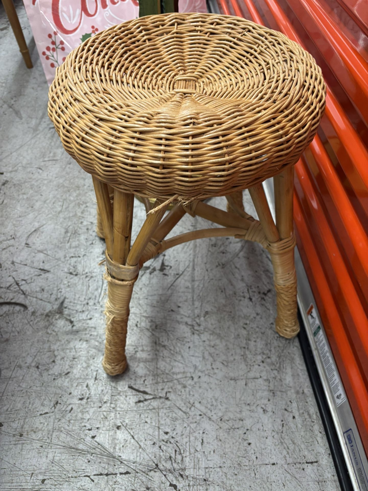 Wicker Stool