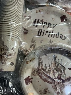 Harry Potter Themed Party Supplies for 30