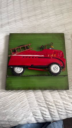 Firetruck Wall Art
