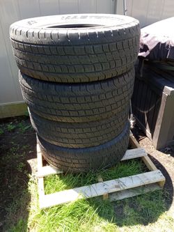 4 tires size 18 master craft courser
