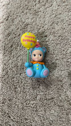 Sonny Angel Blue Birthday Bear