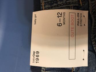 New Gap girl jeans with tags