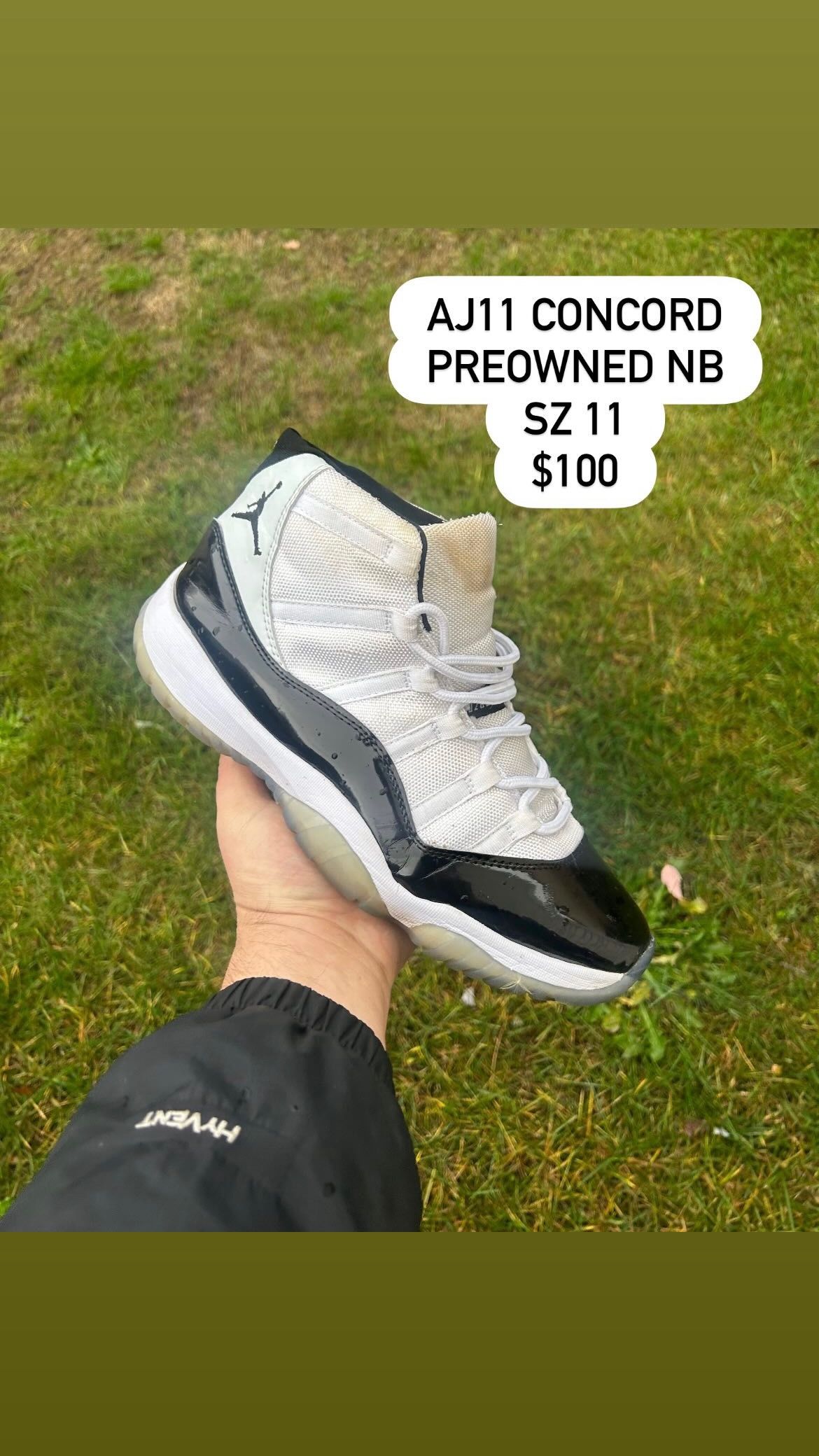 Jordan 11 Concord Size 11